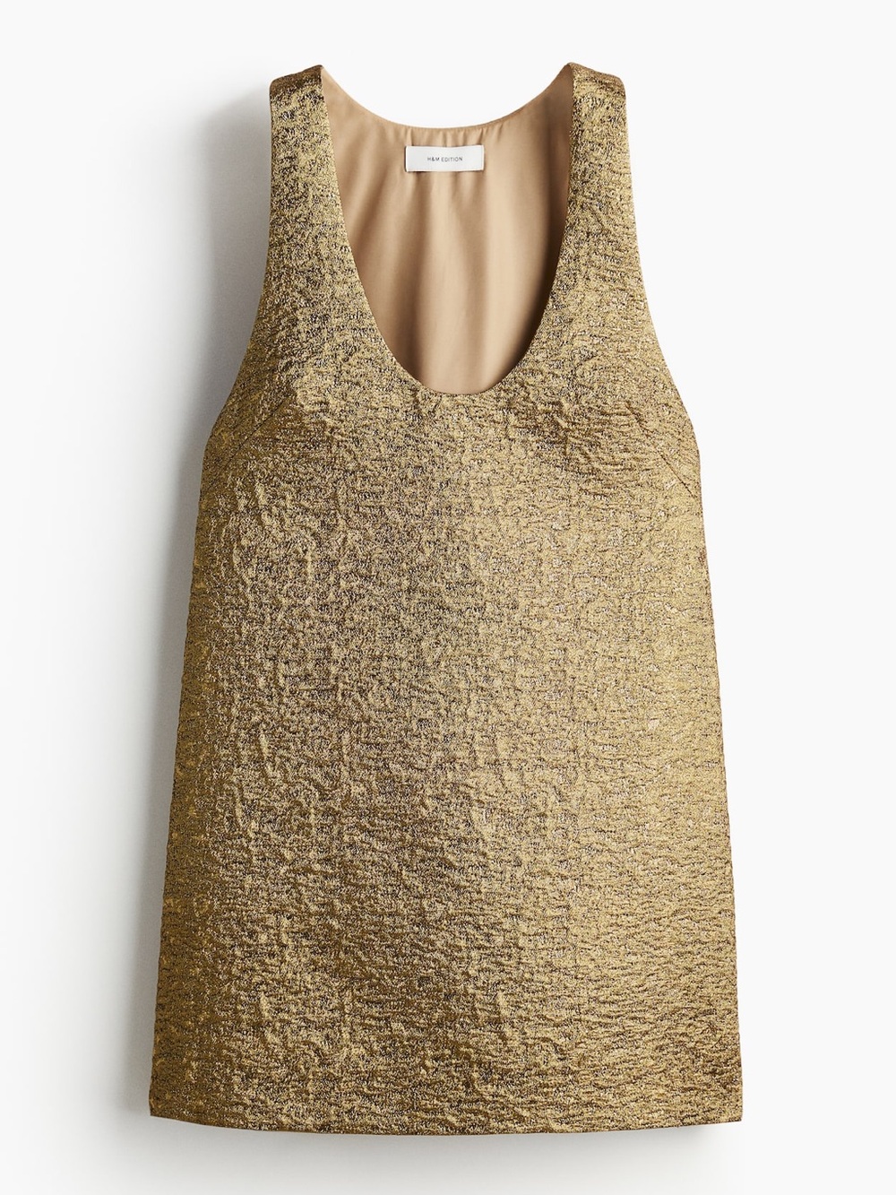 H & M Edition Shimmering Jacquard-Weave Dress - Size Small - brand new with tags
